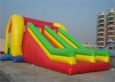 বাণিজ্যিক Inflatable শুকনো স্লাইড / কাস্টম স্লিপ এন স্লাইড শিশু জন্য Inflatable