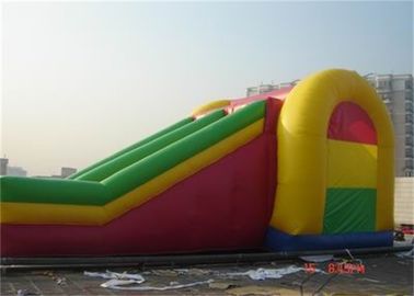 বাণিজ্যিক Inflatable শুকনো স্লাইড / কাস্টম স্লিপ এন স্লাইড শিশু জন্য Inflatable