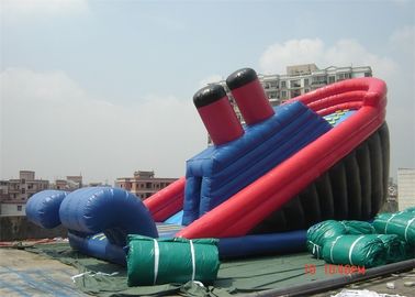 আশ্চর্যজনক 10M টেকসই বাণিজ্যিক পাইরেট জাহাজ শিশু জন্য Inflatable স্লাইড