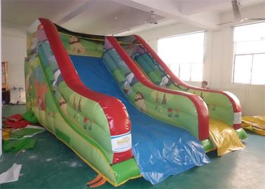 কাস্টমাইজড লাভলি সম্পূর্ণ মুদ্রণ বাণিজ্যিক Inflatable সুইমিং পুল স্লাইড