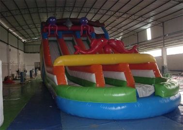 উত্তেজনাপূর্ণ বাণিজ্যিক Inflatable স্লাইড, সাগর প্রাণী Inflatable স্লিপ এবং স্লাইড