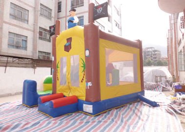 থিম পার্ক Inflatable কম্বো Toddlers পাইরেট জাহাজ ভাড়া জন্য বাউন্সি কাসল