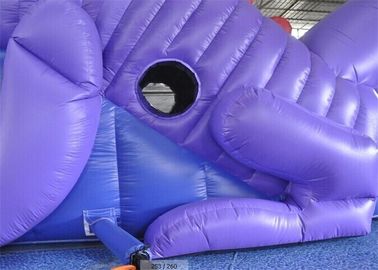 কাস্টমাইজড সাইজ বাণিজ্যিক Inflatable স্লাইড, কিডস জন্য 18ft Inflatable ডাইনোসর স্লাইড