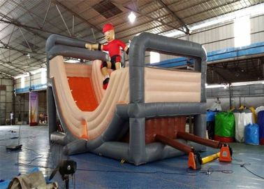 বহিরঙ্গন টেকসই বাণিজ্যিক Inflatable স্লাইড, কাস্টমাইজড আকার সঙ্গে সস্তা Inflatable সার্ফ এন স্লাইড