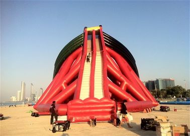 কিডস জন্য Rentable বিস্ময়কর বাড়ির পিছনের দিকের উঠোন বিশাল inflatable জল স্লাইড