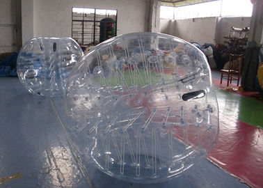 শিশু এবং প্রাপ্তবয়স্কদের স্বচ্ছ শরীরের বাম্পার বল আউটডোর Inflatable গেম