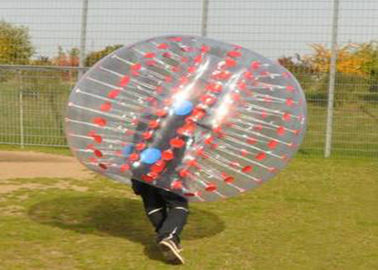 পিভিসি / টিপিইউ আউটডোর Inflatable খেলনা, Inflatable শারীরিক বুদ্বুদ বল সকার