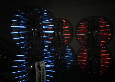 LED হালকা inflatable ইয়ার খেলনা / Inflatable মানব বুদ্বুদ বল