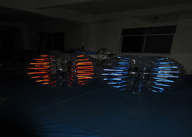 হালকা আউটডোর Inflatable খেলনা Inflatable সকার বুদ্বুদ বল / Zorb বল