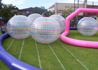 বাণিজ্যিক বহিরঙ্গন inflatable গেম, দৈত্য Inflatable Zorb বল / হিউম্যান হামস্টার বল