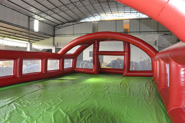 খেলাধুলার জন্য বহিরঙ্গন খোলার যোগ্য ফুটবল মাঠ, Inflatable সাবান ফুটবল মাঠ