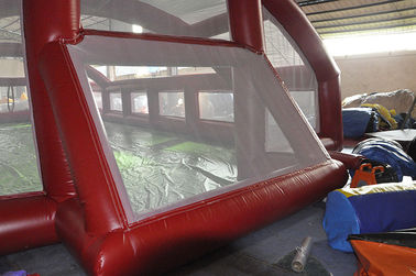 খেলাধুলার জন্য বহিরঙ্গন খোলার যোগ্য ফুটবল মাঠ, Inflatable সাবান ফুটবল মাঠ