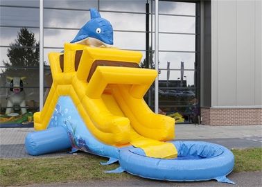 মিনি Inflatable জল স্লাইড, কিডস জন্য Inflatable ওয়াটার જમ્પિંગ কাস্টস স্লাইড
