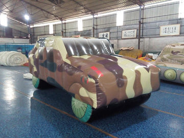 পিভিসি Tarpaulin Inflatable স্পোর্টস গেম খালেদা পেইন্টবল মাঠ জন্য Inflatable Humvee