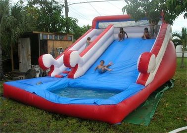 পুল জন্য নিজস্ব কাস্টমাইজড মজার বড় inflatable জল স্লাইড, EN14960