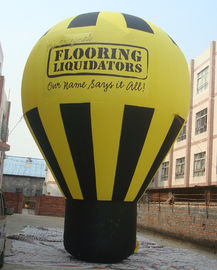 পিভিসি Tarpaulin Inflatable বেলুন, বিজ্ঞাপন জন্য Inflatable গ্রাউন্ড বেলুন