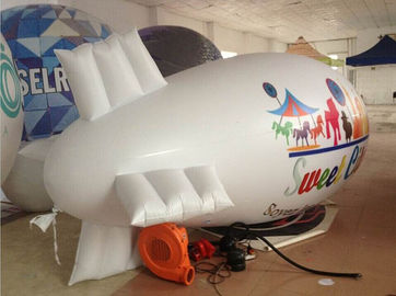 ডিসপ্লে জন্য পিভিসি Inflatable বিজ্ঞাপন পণ্য AirTight ব্লিম হিলিয়াম এয়ারশিপ