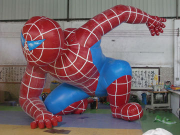 চমৎকার জলরোধী Inflatable বিজ্ঞাপন পণ্য কার্টুন Spiderman