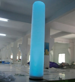 EN71 LED আলোর সঙ্গে বড় বাণিজ্যিক Inflatable কলাম অনুমোদিত