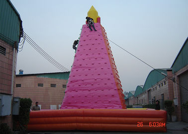 বড় প্রাপ্তবয়স্ক Inflatable গেম, বিস্ময়কর বহিরঙ্গন অভ্যন্তর inflatable রক ওয়াল