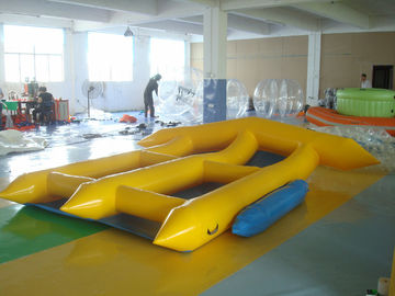 আশ্চর্যজনক inflatable জল খেলনা, প্রাপ্তবয়স্কদের জন্য পিভিসি Tarpaulin Inflatable জল Sled