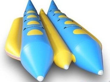 পিভিসি Tarpaulin সঙ্গে 8 ব্যক্তি ডাবল লেন জল inflatable কলা নৌকা