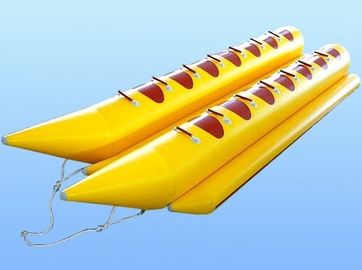 কাস্টমাইজড টেকসই Inflatable ফ্লাই মাছ কলা নৌকা / খেলনা Inflatable নৌকা