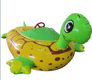 জল গেম Inflatable খেলনা নৌকা বৈদ্যুতিক কচ্ছপ পশু বাম্পার নৌকা