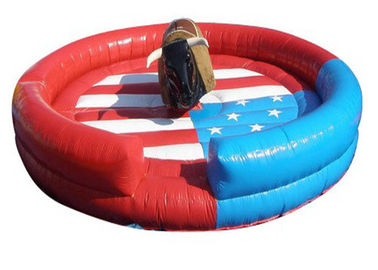 বাণিজ্যিক Inflatable ইন্টারেক্টিভ গেম, যান্ত্রিক Rodeo বুল মেশিন