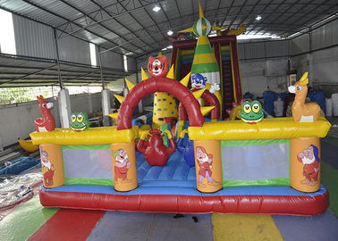 টেকসই Inflatable বাউন্সি જમ્પિંગ কাসল / বাউন্সী কাসল কম্বো পার্ক