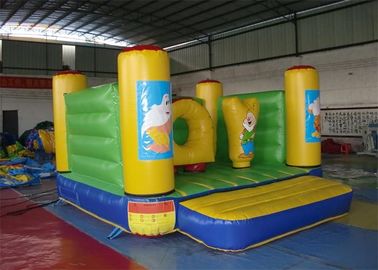 শিশু পিভিসি Tarpaulin খেলার মাঠ ইন্ডোর Inflatable বাউন্সার / jumpers