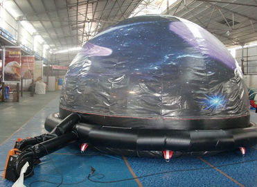 শিক্ষাদান জন্য পোর্টেবল জ্যোতির্বিজ্ঞান Inflatable গম্বুজ তাঁবু / Planetarium তাঁবু