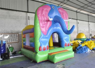 বড় Inflatable হাতির জাম্পিং হাউস / Toddler জন্য পশু Bounce হাউস