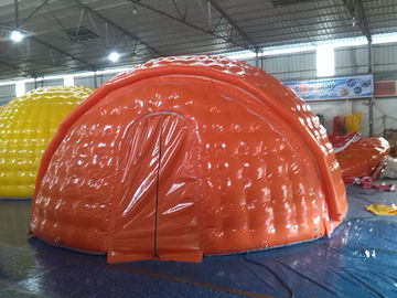 EN14960 সঙ্গে জল প্রুফ 6 মি ব্যাসার্ধ পিভিসি Tarpaulin Inflatable ক্যাম্পিং তাঁবু