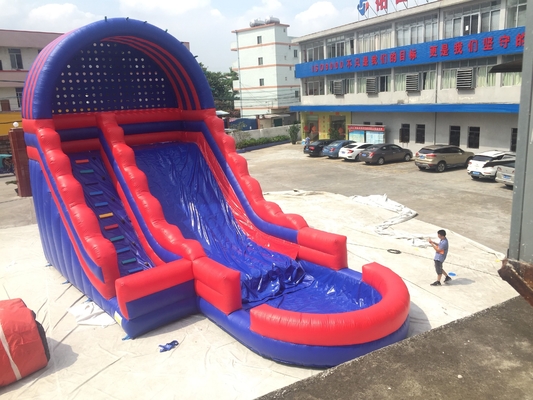 পুল সিল্ক প্রিন্টিং সঙ্গে বিনোদন বাণিজ্যিক Inflatable জল স্লাইড