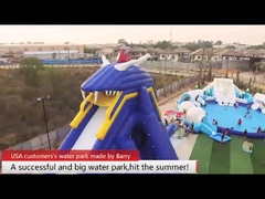 বিক্রির জন্য বিশাল ইনফ্ল্যাটেবল জল পার্ক