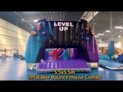 আকার কাস্টমাইজ করুন পাইকারি স্তর আপ inflatable bouncer combo bouncy castle for kids