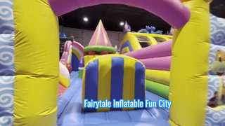 ইনডোর Inflatable খেলার মাঠ মজা