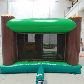 বাণিজ্যিক জঙ্গল Inflatable কম্বো 2 সাইড সঙ্গে 1 কম্বো বাউন্স হাউস