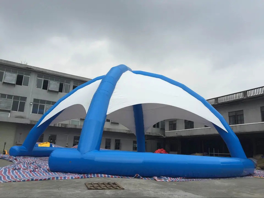 Pvc Tarpaulin জলরোধী বিজ্ঞাপন inflatable তাঁবু গাড়ি ভাড়া জন্য বড় তাঁবু দেখান