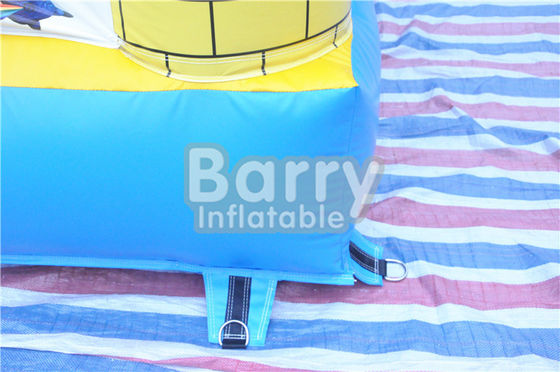 বহিরাগত কিডস  Inflatable বাউন্সি কাসল স্লাইড 0.55 মিমি পিভিসি Tarpaulin সঙ্গে