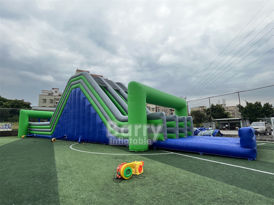 বাণিজ্যিক আউটডোর inflatable বাধা 5k লোভ দৈত্য প্রাপ্তবয়স্ক বিস্ফোরিত বাধা কোর্স 5k জন্য পার্টি ভাড়া সরঞ্জাম