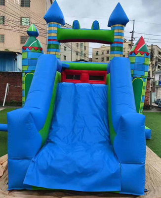 দ্রুত শিপিং inflatable bouncer পিভিসি উপাদান সমন্বয় bounce ঘর স্লাইড এবং বাস্কেটবল হুপ সঙ্গে