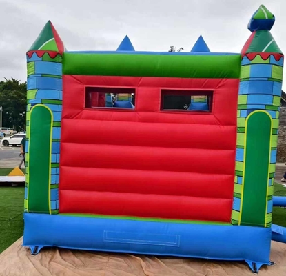 দ্রুত শিপিং inflatable bouncer পিভিসি উপাদান সমন্বয় bounce ঘর স্লাইড এবং বাস্কেটবল হুপ সঙ্গে