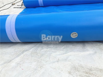 0.55 মিমি পিভিসি Tarpaulin একা লেন inflatable স্লিপ এবং সাঁতার পুল সঙ্গে স্লাইড