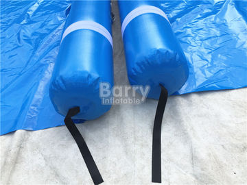 0.55 মিমি পিভিসি Tarpaulin একা লেন inflatable স্লিপ এবং সাঁতার পুল সঙ্গে স্লাইড