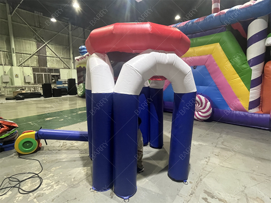 বিশাল inflatable বাস্কেটবল হুপ শুটিং মজা গেম বায়ু পাম্প সঙ্গে বাস্কেটবল পার্টি ইভেন্ট গেম জন্য