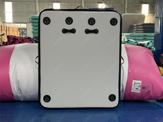 1.5x1.8x0.15m ডক ইনফ্ল্যাটেবল ওয়াটার ফিশিং প্ল্যাটফর্ম ইয়ট ভাসমান ডক দ্বীপ