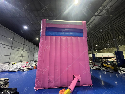8.4x3.6x6m কাস্টম জাম্পার বাউন্সি কিডস গোলাপী রাজকুমারী পার্টির জন্য inflatable জল স্লাইড