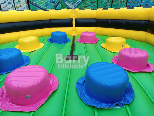বিশাল আউটডোর ওয়াটার শুকনো inflatable থিম পার্ক জাতীয় ইনডোর বিগ বাউন্স হাউস উইপ আউট গেম স্লাইড ক্লাইম্বিং প্রাচীর